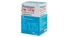 PRETERAX 5 MG/1,25 MG X 30 COMPRIMIDOS RECUBIERTOS
