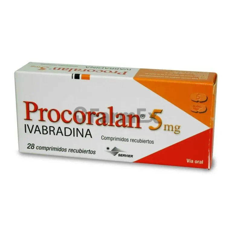 PROCORALAN COM 5 MG X 28