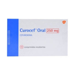 CUROCEF COM 250 MG X 10