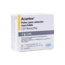 ACANTEX IM AMPOLLA 1 G X 1