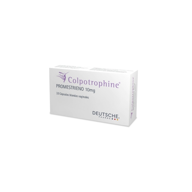 COLPOTROPHINE 10 MG X 20 CÁPSULA BLANDA VAGINAL