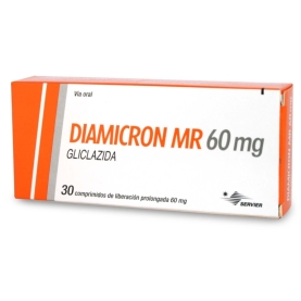 DIAMICRON MR 60 MG X 30...