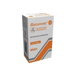 BREXOVENT LF FLUTICASONA 50 MCG INHALACIÓN X 120 DOSIS