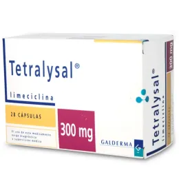 TETRALYSAL  300 MG X 28 CAPSULAS
