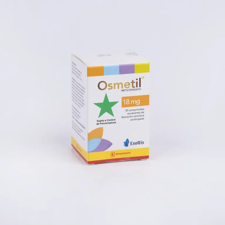 OSMETIL COM 18 MG X 30