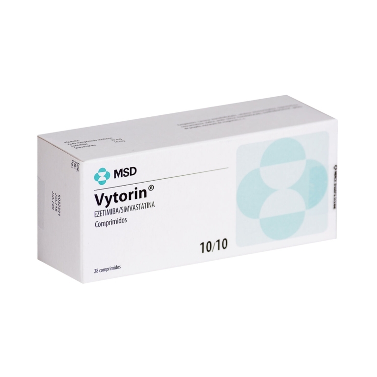 VYTORIN COM 10/10 MG X 28