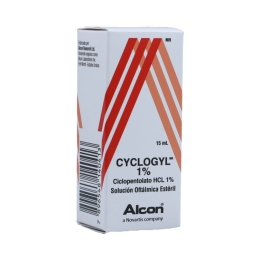 CYCLOGYL SOLUCION OFTALMICA 1% X 15 ML