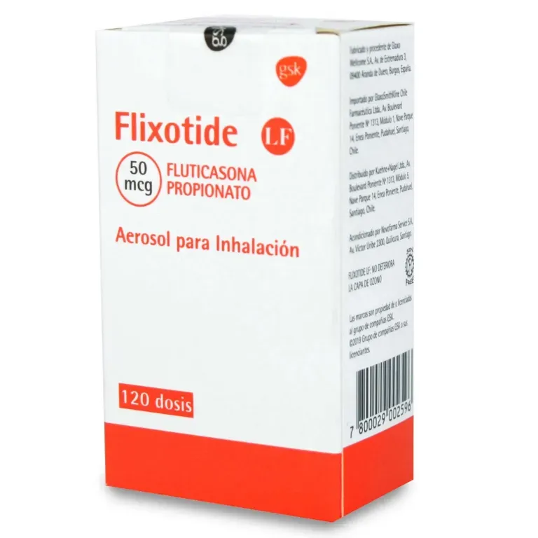 FLIXOTIDE LF 50 MCG X 120 DOSIS INHALACIÓN