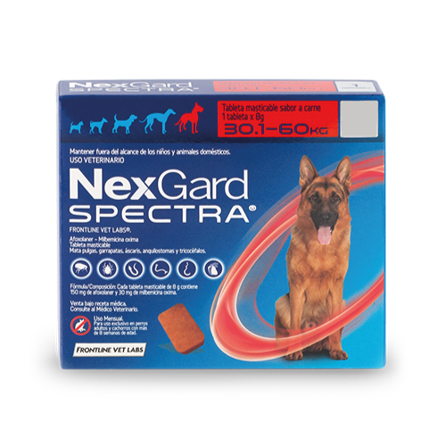 NEXGARD SPECTRA 30,1 - 60 KG X 3 COMP