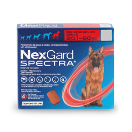 NEXGARD SPECTRA 30,1 - 60 KG X 3 COMP