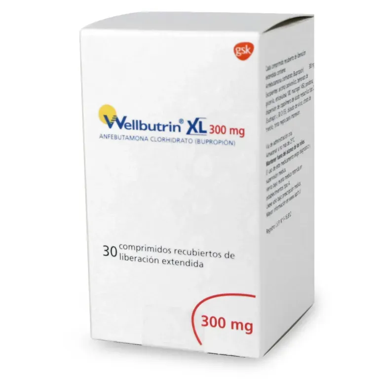 Wellbutrin XL 300 mg x 30 comprimidos