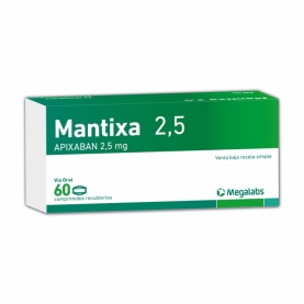 MANTIXA COM 2,5 MG X 60