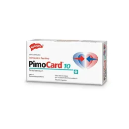 PIMOCARD COM 10 MG X 20 UND