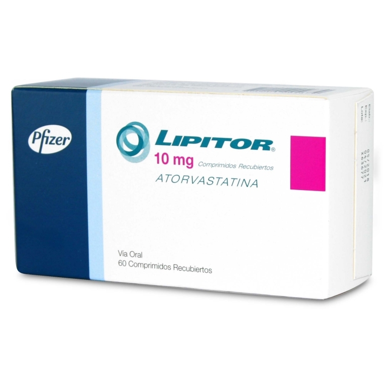 Lipitor 10 mg x 60 comprimidos