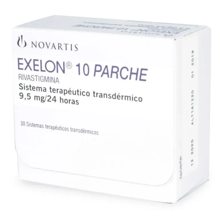 EXELON 10 CM PARCHE 9,5 MG X 30