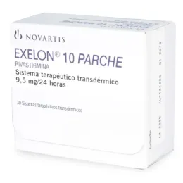 EXELON 10 CM PARCHE 9,5 MG X 30