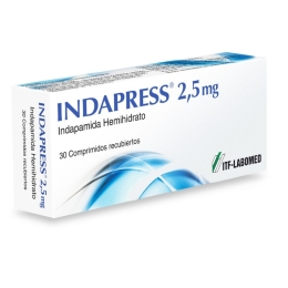 INDAPRESS 2,5 MG X 30 COMPRIMIDOS