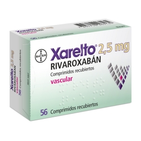 XARELTO 2,5MG X 56 COMPRIMIDOS