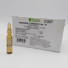 PARGEVERINA AMP 5 MG X 1 ML...