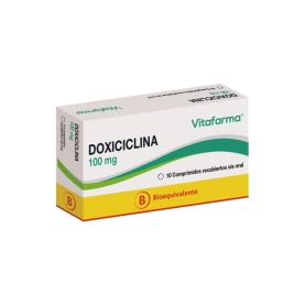 DOXICICLINA COM RECUBIERTOS...