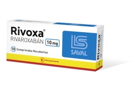 RIVOXA COM 10 MG X 10