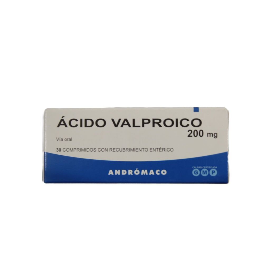 ACIDO VALPROICO COM 200 MG...