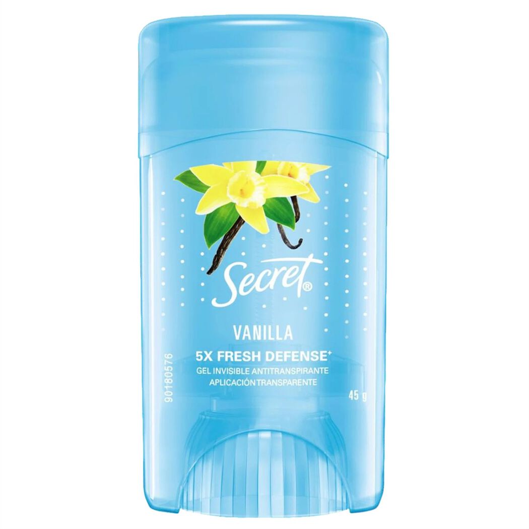 SECRET DEO GEL VAINILLA X 45 GR