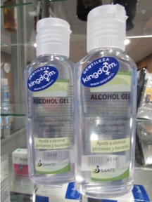 ALCOHOL GEL 70% X 60 ML...