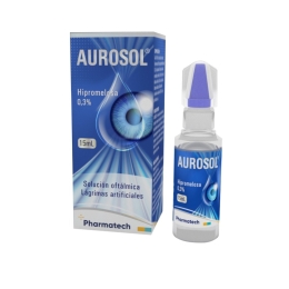 AUROSOL SOLUCION OFTALMICA 0,3% X 15ML  (HIPROMELOSA)