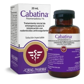 CABATINA INY X 20 ML