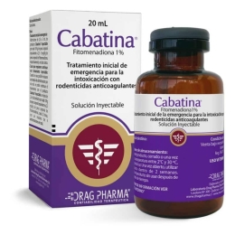 CABATINA INY X 20 ML