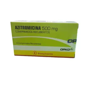 AZITROMICINA COM 500 MG X 6...