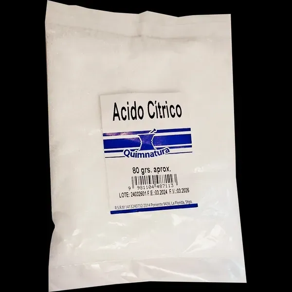 ACIDO CITRICO X 80 GR QUIMNATURA