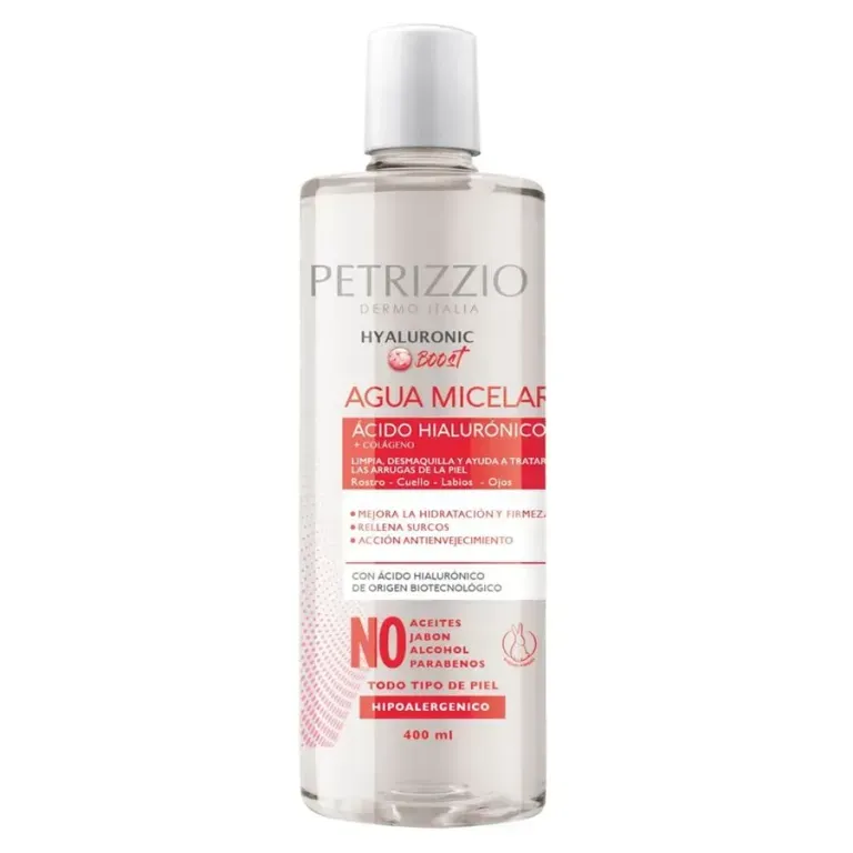 AGUA MICELAR HYALURONIC BOOST X 400 ML