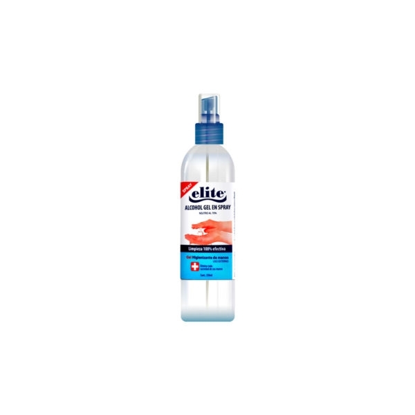 ALCOHOL GEL SPRAY X 250 ML ELITE