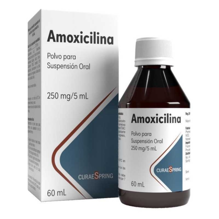 AMOXICILINA SUS 250MG/ 5ML X 60 ML MDC