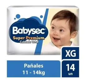BABYSEC SUPER PREMIUM XG PANAL X 14