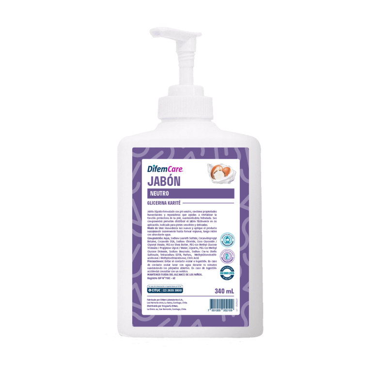JABON NEUTRO GLICERINA KARITE X 340 ML