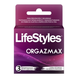 PRESERV LIFESTYLES ORGAZMAX X 12 (DM)