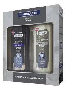SIMONDS SHAM DAILY CARE CARBON + ACONDICIONADOR
