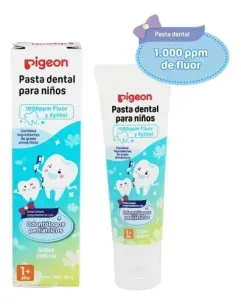 PIGEON PASTA DENTAL PARA NINOS SABOR NATURAL X 45 GR