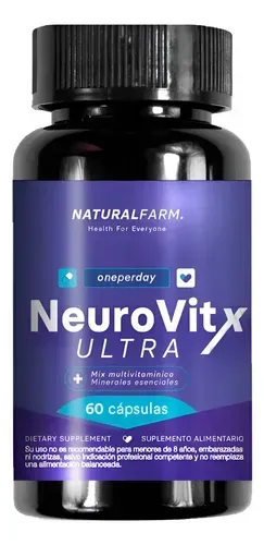 NEUROVIT NF X 60 CÁPS BLAN (MAGNESIO, L-TRIPTOFANO, VITAMINA D,)