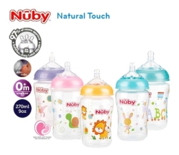MAMADERA UPSCALE BOCA ANCHA X 270 ML NUBY 
