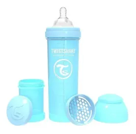 MAMADERA TWISTSHAKE ANTI COLICO X 330 ML AZUL PASTEL