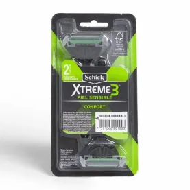 SCHICK XTREME3 MAQ AF DESEC P/DELIC X 2 UND