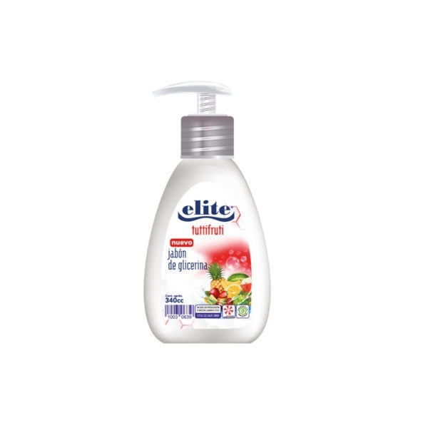 JABON TUTTIFRUTI C/VALVULA X 340 ML