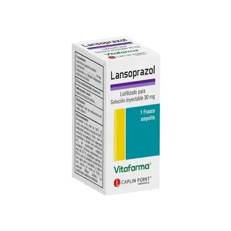 LANSOPRAZOL LIOFILIZADO SOLUCION INYECTABLE X 30 MG 