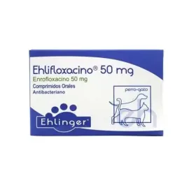 EHLIFLOXACINO COM 50 MG X 10