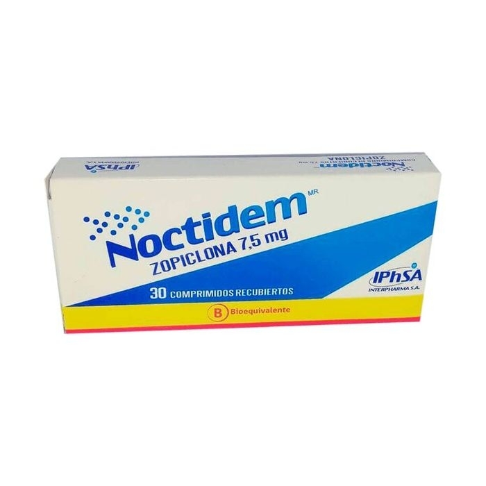 NOCTIDEM COM 7,5 MG X 30 (BE) (ZOPICLONA)