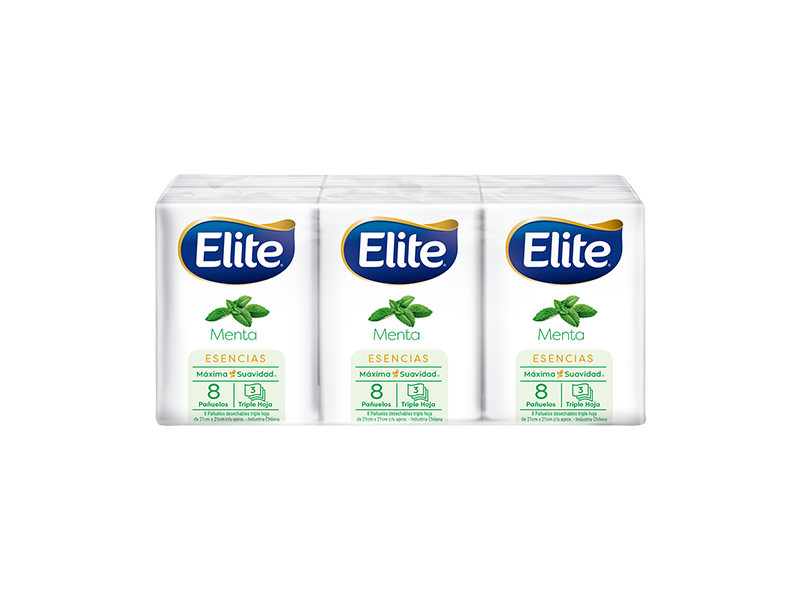 ELITE PAÑUELOS COMPACTO AROMA PACK X6